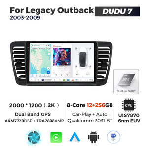 MEKEDE du7 2K lettore multimediale con schermo <span class=keywords><strong>Auto</strong></span>-riproduci navigazione GPS Radio Audio per 2009 2003 - Product Image 4