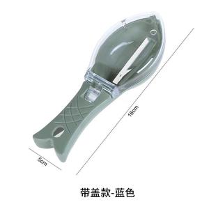 أدوات مطبخ ومكشطة سمك، أداة منزلية لإزالة قشور السمك، فرشاة كشط مريحة وسهلة الغسل - Product Image 2