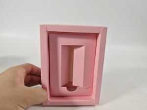 Boîte d'emballage en papier coulissante pour masque en <span class=keywords><strong>argile</strong></span> de pêche imprimé sur mesure, personnalisation disponible - Product Image 5