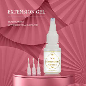 Dailmail Fabrikpreis Eis-Haarverlängerungs-Klebegel mit Aktivator Kalt-Bau-Kit Verbundmaterial Kleberentferner - Product Image 5