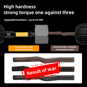 Embouts <span class=keywords><strong>de</strong></span> tournevis <span class=keywords><strong>Torx</strong></span> en acier S2 avec trou <span class=keywords><strong>de</strong></span> <span class=keywords><strong>50</strong></span> mm, <span class=keywords><strong>embout</strong></span> <span class=keywords><strong>de</strong></span> tournevis magnétique, tailles complètes au choix - Product Image 5