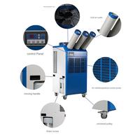 Nouveau Refroidisseur d'Air Précis 220V 450*510*1100mm avec Ventilateur CPU Lumineux à Caloduc et Compresseur R-410A Écologique