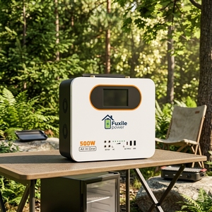 สถานีพลังงานแสงอาทิตย์แบบพกพา 500W 1000Wh ระบบสำรองพลังงานพร้อมเต้ารับ AC และพอร์ต USB Type-C รุ่น FXX-1000WH-PST 500 - Product Image 1