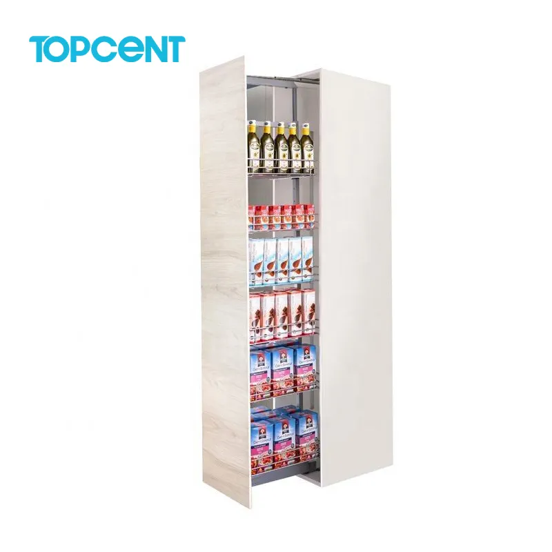 Topcent لينة إغلاق Larder وحدة الغذاء طويل القامة مخزن في أثاث المطبخ مجلس الوزراء ل مخزن كبير