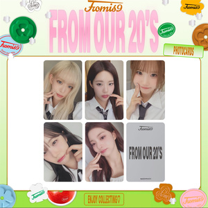 5 pièces/ensemble Kpop Fromis_9 de notre nouvel album des années 20 Lucky MS SW Ver Photocards liste Baek Jiheon <span class=keywords><strong>Chaeyoung</strong></span> Nagyung Kawaii Selfie cartes - Product Image 3