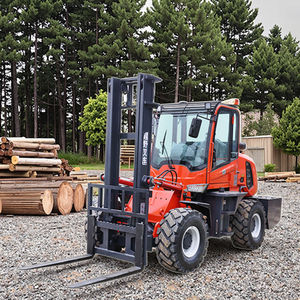 Carretilla elevadora diésel de 5 toneladas CE ISO9001 Industria minera de construcción Gran capacidad de carga Carretilla elevadora de motor de alta eficiencia - Product Image 2