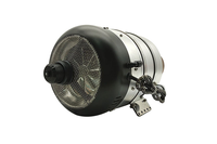 Moteur turbojet métallique sans balais Swiwin SW400Pro 40 kg de poussée avec moule exclusif pour grands modèles d'avions RC - Garantie 1 an DIY