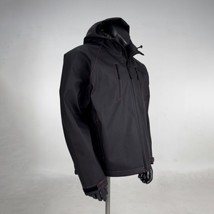 Ensemble de veste coupe-vent imperméable Yingling à changement de couleur avec passepoil réfléchissant personnalisé, survêtement thermique actif pour homme - Product Image 2