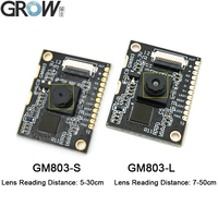 Módulo de lector de código de barras, lector de código de barras para Android Arduino, GM803-S de cultivo UART USB 5-30cm, distancia de lectura DC3.3V, 1D/2D QR