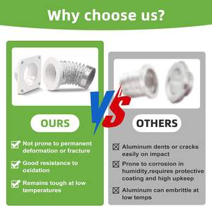<span class=keywords><strong>DR</strong></span> Aluminium Magnetische Trockner-Entlüftungskupplung - Selbstausrichtende Schnellverbindung/-trennung Starker Magnet Luftdichte Abdichtung Schnell - Product Image 6
