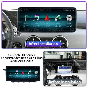 Radio para Auto de 12.3 Pulgadas, Nueva para 2026, para Mercedes Benz Clase <span class=keywords><strong>GLK</strong></span> X204 2013-2015, Carplay, Android Auto, Pantalla Táctil, Navegación, Multimedia - Product Image 3