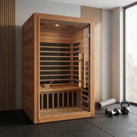 Sauna Médica de Infrarrojos de Espectro Completo para 1-2 Personas, Cabina de Salud con Bajo EMF, Fabricante de Saunas