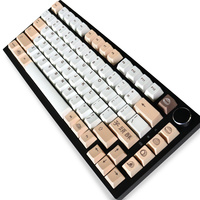 Clavier mécanique avec touches GMK Taro Crisp en PBT, 129 touches, profil Cherry, 104/108 touches, commutateur Mx, sublimation par transfert thermique