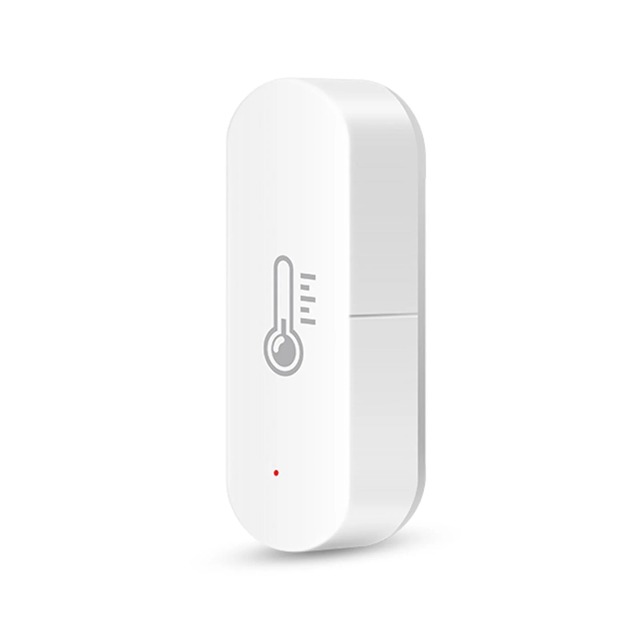 Tuya Zigbee Mini Capsule Smart Temp Humidity Sensor Dual Unit Wireless Indoor Thermometer Hygrometer Alexa Tuya Hub Required