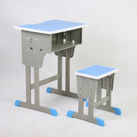 Ensemble de bureau et chaise pour étudiant moderne de qualité supérieure avec table d'étude en bois confortable et durable pour l'école et le bureau à domicile