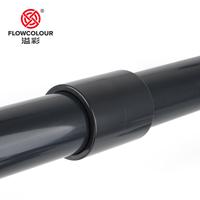 Flowcolour UPVC 20mm-50mm Acoplamiento gris Conector de riego de jardín Juntas de tubería de agua Rellenos de tubería de PVC
