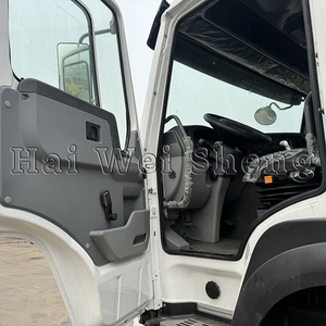 איכות גבוהה בשימוש/משאית חדשה 12ton הידראולי טלסקופי בום משאית הואו 6 x4 371hp מנוף למכירה - Product Image 5