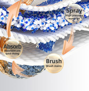 Elettrodomestico Professionale per la Pulizia della Casa Pulitore a Vapore per Tappeti e Tappezzeria Aspirapolvere Lava e Asciuga con 5 Modalità - Product Image 6