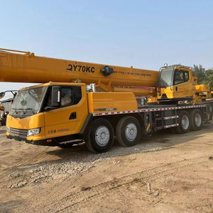 Grue de camion d'occasion avec grue de levage lourde de 70 tonnes QY70V - Product Image 1