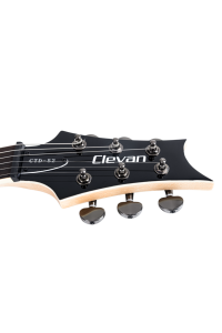 <span class=keywords><strong>Guitare</strong></span> électrique Clevan en gros, 6 cordes, rouge brillant, micros HH, 24 frettes, instruments de musique pour <span class=keywords><strong>magasin</strong></span> de musique professionnel - Product Image 4