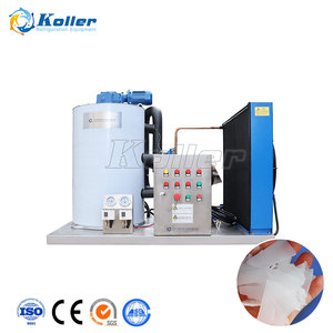 Macchina per Ghiaccio in Scaglie da 2 Tonnellate per Frutti di Mare, Macchina per la Produzione di Ghiaccio in Scaglie a Risparmio Energetico ed Efficiente Koller - Product Image 1