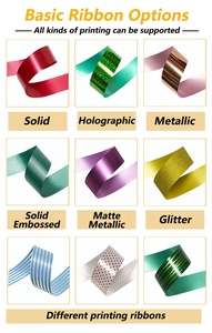 Ruban en satin coloré en gros, ruban bouclé en PP, nœud brillant effet laser, nœud géant à tirer pour boîtes cadeaux de Noël - Product Image 6