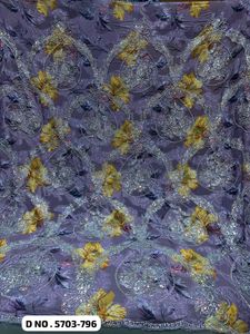 Tela de Seda de Alta Calidad, Ligera, Suave y Elegante, Ideal para Confección de Vestidos, Saris, Bufandas y Diseñadores de Moda - Product Image 4