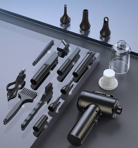 Mini souffleur et aspirateur à air comprimé 2 en 1, 68W, alimenté par batterie, avec soufflage de 8,6 m/s et aspiration de 3200-6300 PA pour voiture - Product Image 6