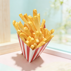 Modelo de Papas Fritas de Simulación, Comida Frita Artificial de Plástico, Accesorios de Exhibición Realistas y Ecológicos para Tiendas de Comida Rápida, Camiones de Comida y Cocinas - Product Image 5