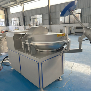 Aimeida Emulsifiant Industriel Commercial Automatique en Acier Inoxydable, Capacité 50-300kg, Trifasé 380V, Coupe-viande à Bol Courbé - Product Image 3