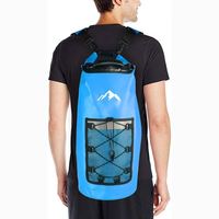 Sac à dos étanche en PVC, nouveau design tendance, personnalisé pour la randonnée, l'escalade, la natation, le kayak, le rafting, la navigation de plaisance