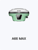 Récepteur GNSS Foif A66MAX GPS RTK haute précision, laser, double caméra, rover, base, avec 1408 canaux, IP68, 50 Hz, pour la topographie