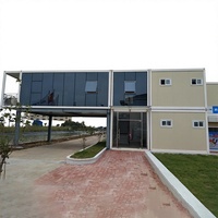 Maison Cbox modulaire de luxe, conteneur plat prédécoupé, Kit de maisons d'hôtel, nouvelle collection