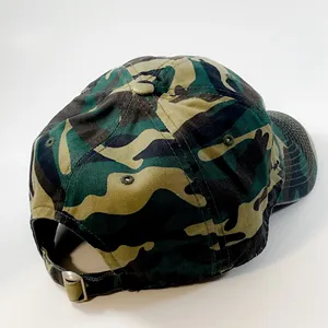 Autentica Cappellina Unisex Regolabile Premium con Firma Existence - Camouflage con Ricamo Dorato 100% Cotone Stile Dad Hat a Profilo Basso - Product Image 2