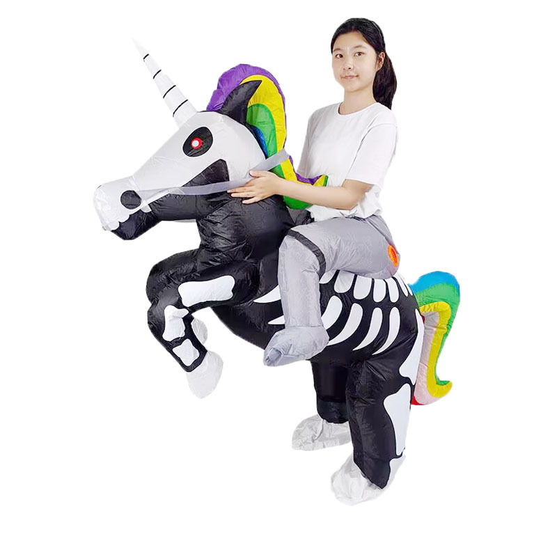 Riding ribs unicorn adult