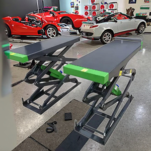 Sollevatore Idraulico a Forbice Fanke Mini per Auto, Fisso, Capacità 3.5 Tonnellate, Durata 10 Anni, Piattaforma di Lavoro Sollevabile Oltre 72.8 Pollici, per <span class=keywords><strong>Garage</strong></span> - Product Image 1