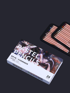 Set di <span class=keywords><strong>matite</strong></span> pastello con disegno <span class=keywords><strong>a</strong></span> colori vivaci <span class=keywords><strong>a</strong></span> <span class=keywords><strong>carboncino</strong></span> per disegnare la pittura - Product Image 6