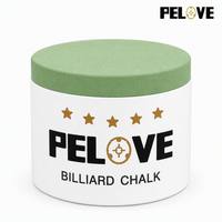 Craie de billard de la marque PELOVE pour les tables de snooker et de billard, option de logo personnalisé, prix d'usine, vente en gros