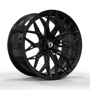 Nouvelles jantes en alliage forgé sur mesure, élégantes, 40 mm ET, finition noire, garantie 8 ans, ajustement universel - Product Image 1
