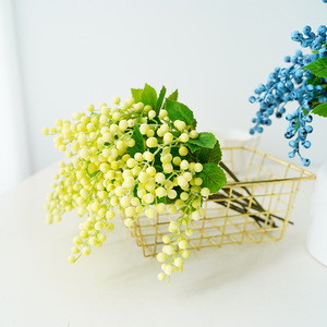 Baies artificielles miniatures en acacia, 30 cm, en plastique, pour décoration intérieure, accessoires de mariage, décoration de festival - Product Image 4