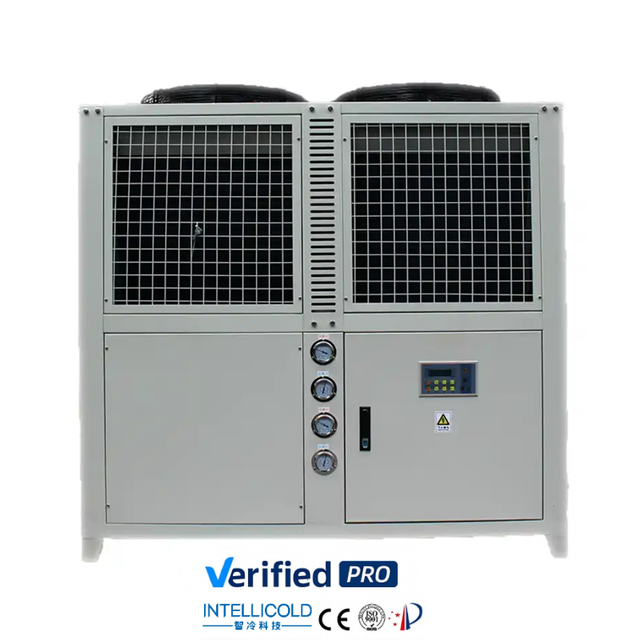 Magnetic Bearing Air Source Heat Pump Air Conditioning Cooling Heating Variable Frequency Drive VFD Industrial HVAC Unit