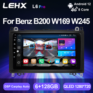 <span class=keywords><strong>Autoradio</strong></span> portable Android 2 Din Lehx avec amplificateur pour <span class=keywords><strong>Mercedes</strong></span>-Benz <span class=keywords><strong>Classe</strong></span> <span class=keywords><strong>B</strong></span> (<span class=keywords><strong>W245</strong></span>) <span class=keywords><strong>GPS</strong></span> pour lecteur - Product Image 2