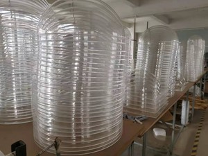 Vente directe d'usine, couvercle en acrylique personnalisé, dôme, hémisphère, transparent, couvercle de présentation de boule magique, thermoformage <span class=keywords><strong>plastique</strong></span>, radomes - Product Image 6