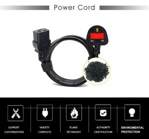 Extensión de servidor Ups Ac Pro de 250v, pieza de repuesto de 3 puntas, resistente, 220v, S19j Asic, salida c19 con cable, 20A - Product Image 4