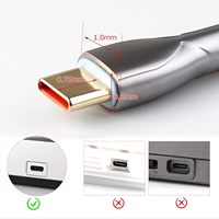 Câble de clavier mécanique en cuivre pur, type C vers USB A, avec connecteur aviateur détachable, pour ordinateur et tablette, prix d'usine