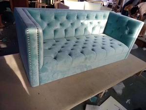 Conjunto <span class=keywords><strong>de</strong></span> Muebles <span class=keywords><strong>de</strong></span> Sofá Moderno para Bar o Salón, <span class=keywords><strong>de</strong></span> Acero Inoxidable y Vidrio, para Bodas u Hoteles, Elegante Mueble <span class=keywords><strong>de</strong></span> Sofá para Discoteca - Product Image 6