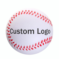 Pelota Antiestrés de Espuma PU Suave con Logotipo Personalizado Ranguo, Pelota de Béisbol Personalizada, Tamaño Personalizado, Promociones Corporativas, Juguetes para Niños, Serigrafía