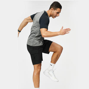 Equipo personalizado Logo165gsm 90% poliéster 10% Spandex ropa de entrenamiento de alta calidad que absorbe la humedad camiseta atlética de ajuste holgado - Product Image 2