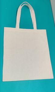 Bolsa de compras de lona de algodón a rayas bohemias con estampado personalizado, cierre de cremallera sostenible respetuoso con el medio ambiente, ideal para la temporada de primavera - Product Image 2