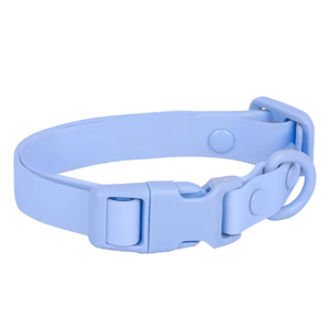 NiBao 핫 세일 럭셔리 다채로운 PVC 개 목걸이 주문을 받아서 만들어진 방수 튼튼한 애완 동물 목걸이 - Product Image 4